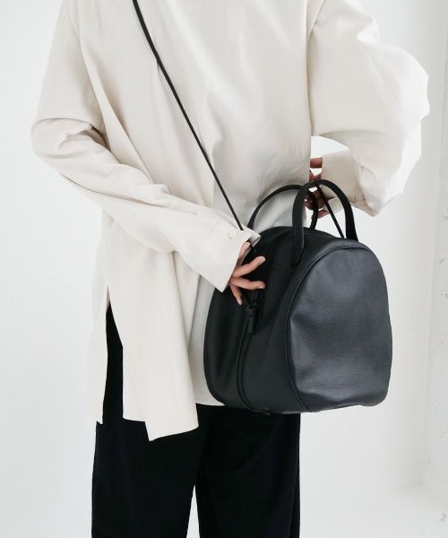 macromauro マクロマウロ.DRAM BAG M [BLACK]_