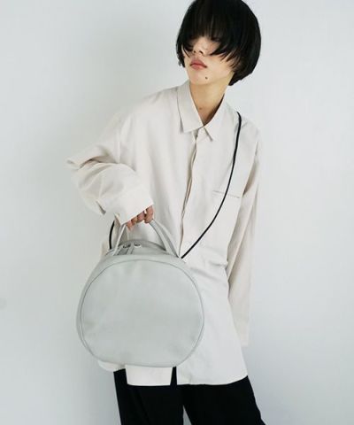 macromauro マクロマウロ.DRAM BAG M [GREY]_