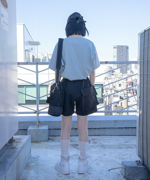 BALMUNG  バルムング.22SS25 ボタニックレースバケットバッグ[黒]