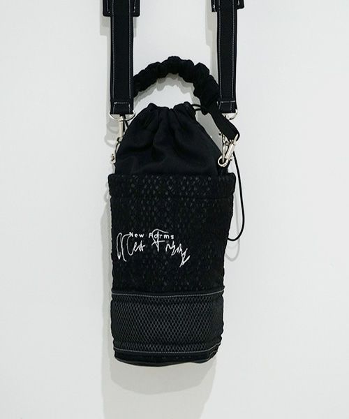 BALMUNG  バルムング.22SS25 ボタニックレースバケットバッグ[黒]