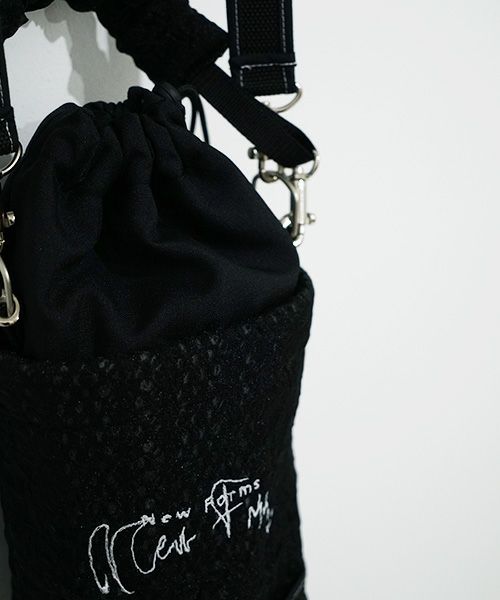 BALMUNG  バルムング.22SS25 ボタニックレースバケットバッグ[黒]