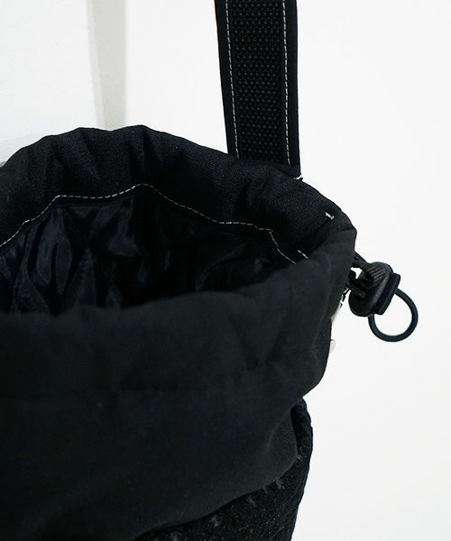 BALMUNG  バルムング.22SS25 ボタニックレースバケットバッグ[黒]