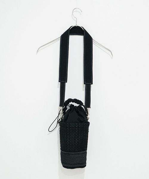 BALMUNG  バルムング.22SS25 ボタニックレースバケットバッグ[黒]