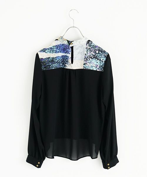 ohta.オオタ.black blouse [st-60B]