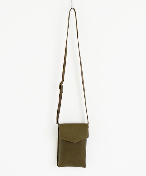 ohta.オオタ.olive slim letter bag [ac-21O1]