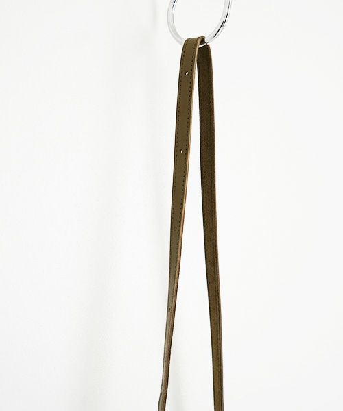 ohta.オオタ.olive slim letter bag [ac-21O1]