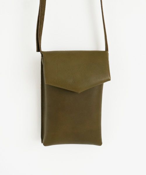 ohta.オオタ.olive slim letter bag [ac-21O1]