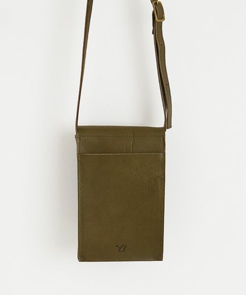 ohta.オオタ.olive slim letter bag [ac-21O1]