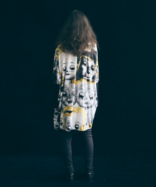 TOO HAJIMU.トヲハジム.眠子dolman long knit cardigan [TOO-001-03 - 眠子]