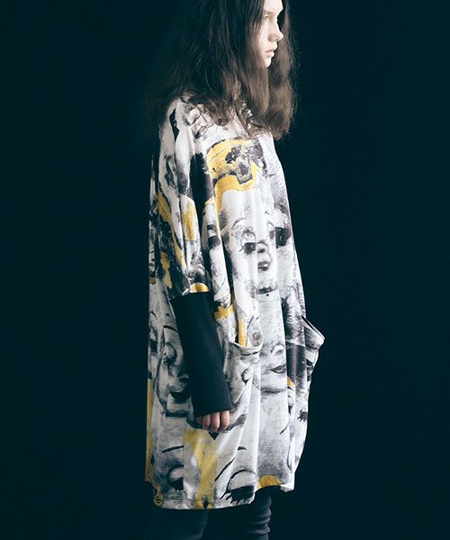 TOO HAJIMU.トヲハジム.眠子dolman long knit cardigan [TOO-001-03 - 眠子]