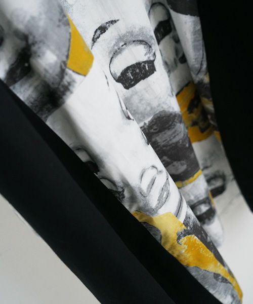 TOO HAJIMU.トヲハジム.眠子v-neck one piece [TOO-001-04 - 眠子×black/sa]