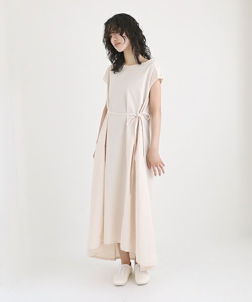 Mochi / home&miles.モチ / ホーム＆マイルズ.flare one piece [smokey pink]
