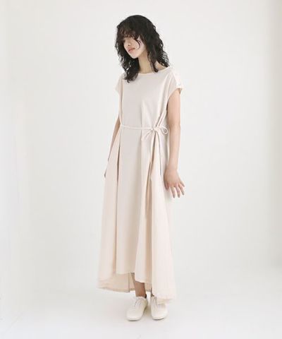 Mochi / home&miles.モチ / ホーム＆マイルズ.flare one piece [smokey pink]