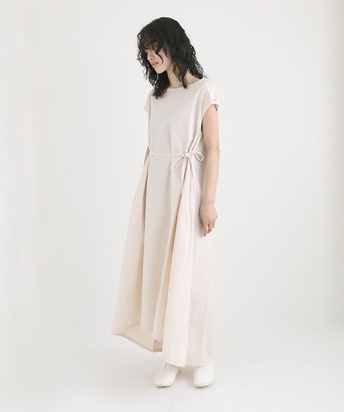 Mochi / home&miles.モチ / ホーム＆マイルズ.flare one piece [smokey pink]