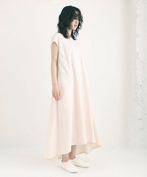 Mochi / home&miles.モチ / ホーム＆マイルズ.flare one piece [smokey pink]