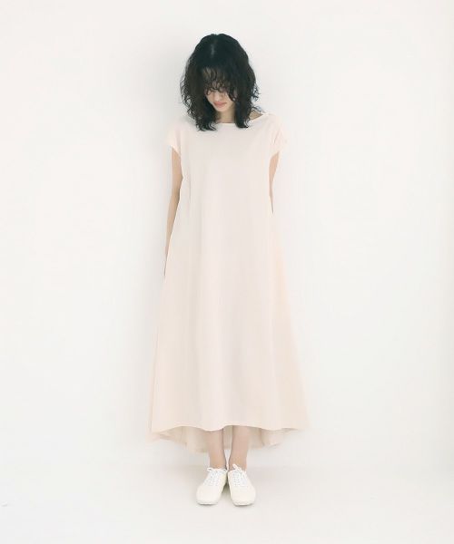 Mochi / home&miles.モチ / ホーム＆マイルズ.flare one piece [smokey pink]