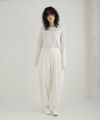 Mochi / home&miles.モチ / ホーム＆マイルズ.volume tuck pants [off white]