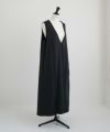 Mochi / home&miles.モチ / ホーム＆マイルズ.v-neck button one piece [sumi/・2]