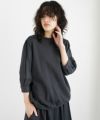 Mochi / home&miles.モチ / ホーム＆マイルズ.short sleeve sweat [sumi]