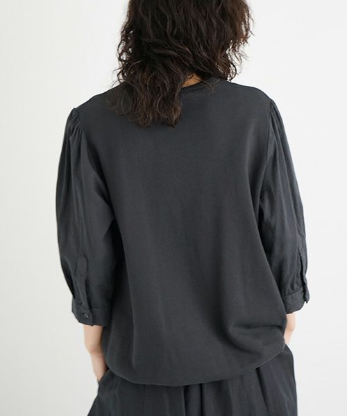 Mochi / home&miles.モチ / ホーム＆マイルズ.short sleeve sweat [sumi]
