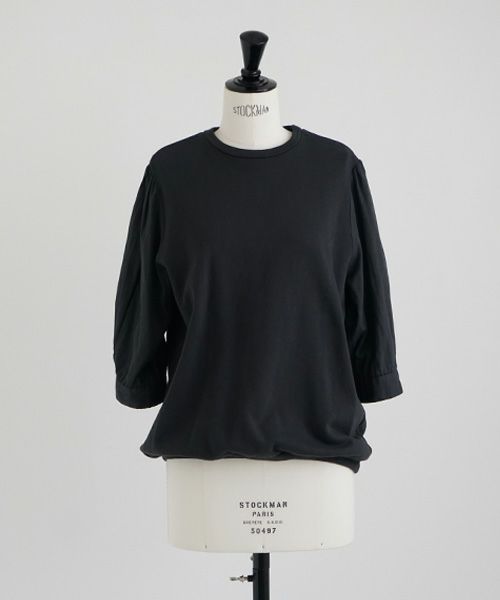 Mochi / home&miles.モチ / ホーム＆マイルズ.short sleeve sweat [sumi]