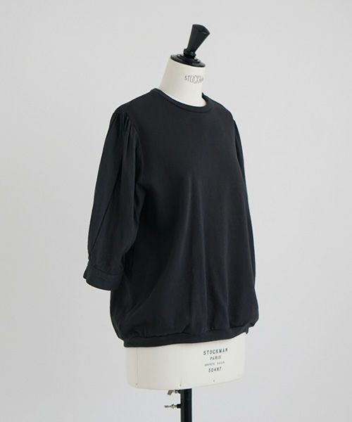 Mochi / home&miles.モチ / ホーム＆マイルズ.short sleeve sweat [sumi]