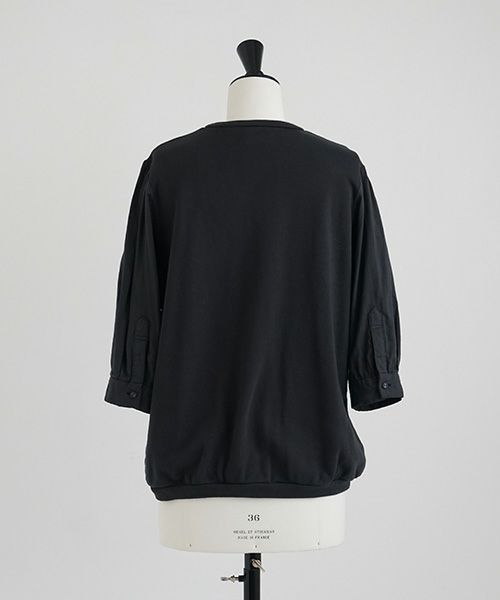 Mochi / home&miles.モチ / ホーム＆マイルズ.short sleeve sweat [sumi]