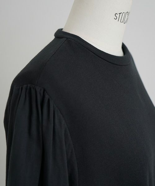 Mochi / home&miles.モチ / ホーム＆マイルズ.short sleeve sweat [sumi]