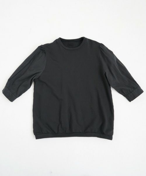 Mochi / home&miles.モチ / ホーム＆マイルズ.short sleeve sweat [sumi]