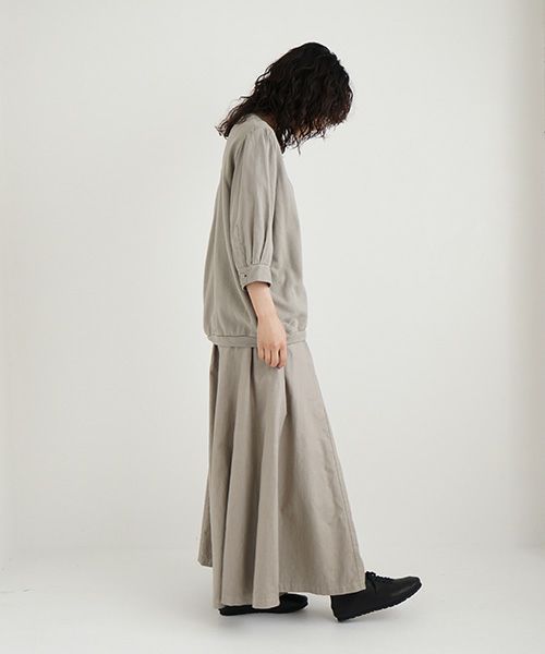 Mochi / home&miles.モチ / ホーム＆マイルズ.short sleeve sweat [mud grey・]