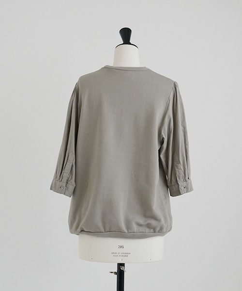 Mochi / home&miles.モチ / ホーム＆マイルズ.short sleeve sweat [mud grey・]