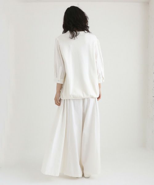 Mochi / home&miles.モチ / ホーム＆マイルズ.short sleeve sweat [off white]