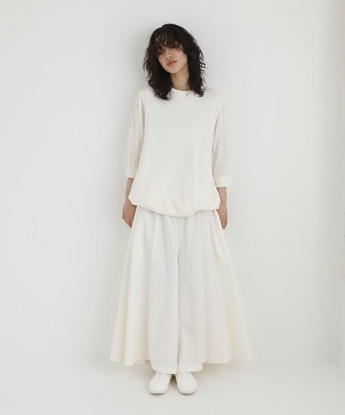 Mochi / home&miles.モチ / ホーム＆マイルズ.short sleeve sweat [off white]