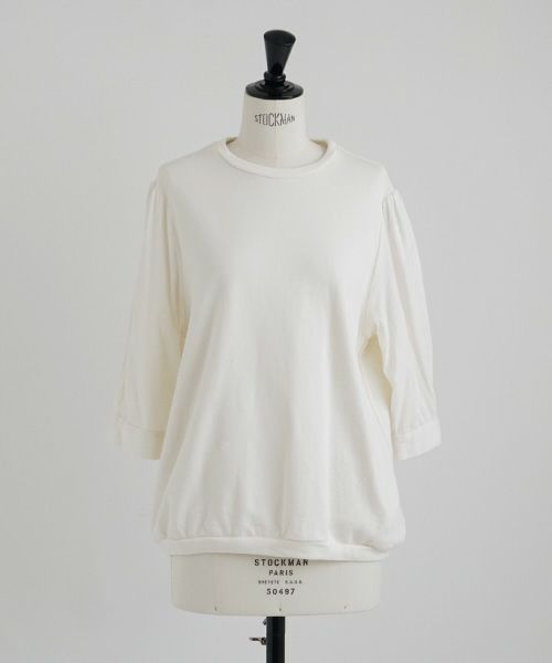 Mochi / home&miles.モチ / ホーム＆マイルズ.short sleeve sweat [off white]
