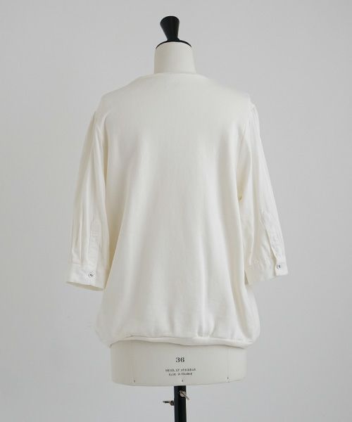 Mochi / home&miles.モチ / ホーム＆マイルズ.short sleeve sweat [off white]