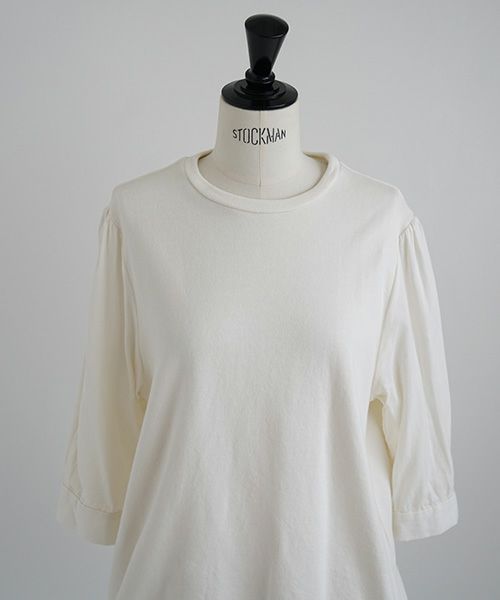Mochi / home&miles.モチ / ホーム＆マイルズ.short sleeve sweat [off white]