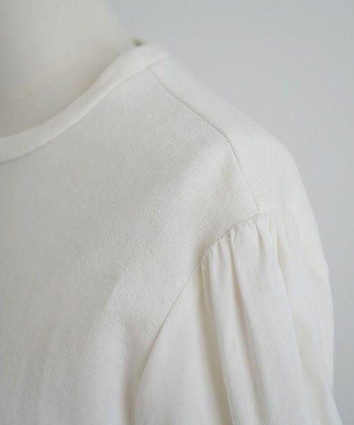 Mochi / home&miles.モチ / ホーム＆マイルズ.short sleeve sweat [off white]