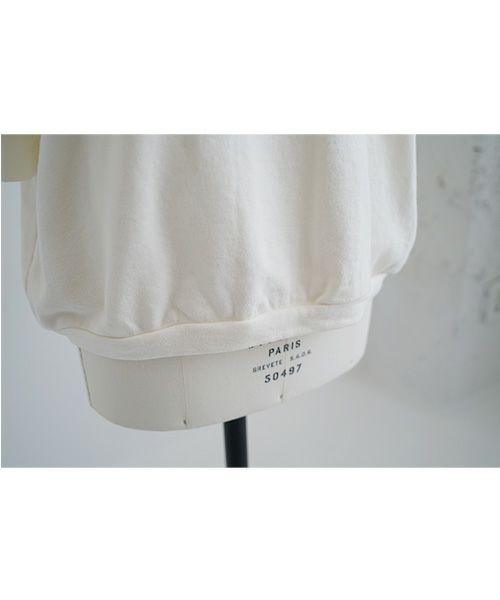 Mochi / home&miles.モチ / ホーム＆マイルズ.short sleeve sweat [off white]