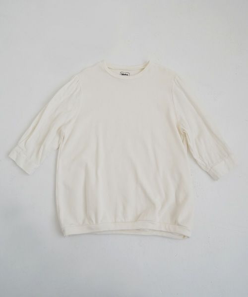 Mochi / home&miles.モチ / ホーム＆マイルズ.short sleeve sweat [off white]