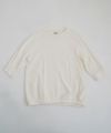 Mochi / home&miles.モチ / ホーム＆マイルズ.short sleeve sweat [off white]