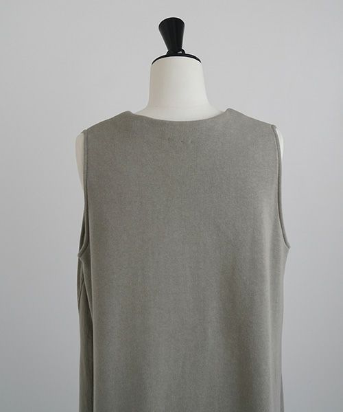 Mochi / home&miles.モチ / ホーム＆マイルズ.v-neck one piece [mud grey]
