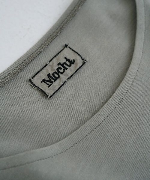 Mochi / home&miles.モチ / ホーム＆マイルズ.organic cotton ＆ linen layered one piece [mud grey]