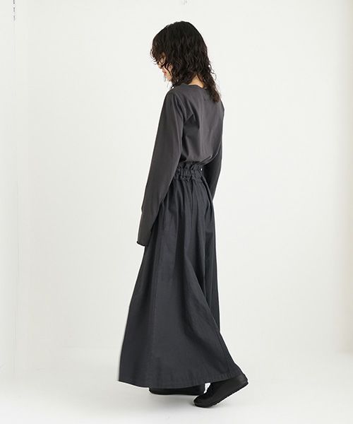 Mochi / home&miles.モチ / ホーム＆マイルズ.panel wide pants [sumi/・1]