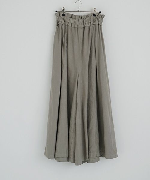Mochi / home&miles.モチ / ホーム＆マイルズ.panel wide pants [mud grey/・1]
