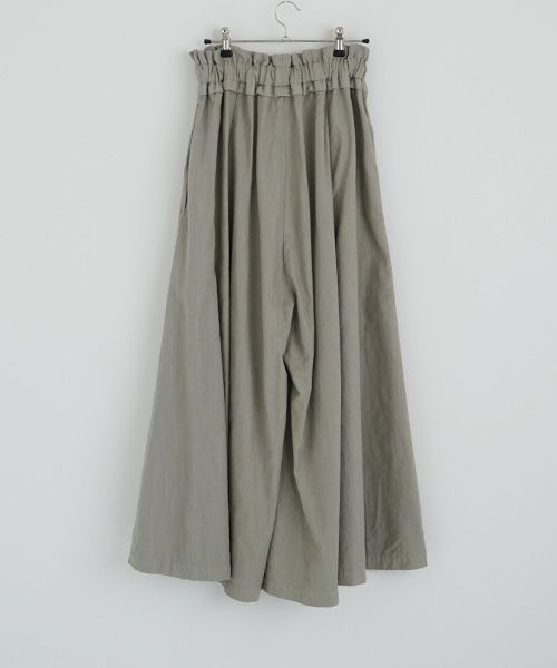 Mochi / home&miles.モチ / ホーム＆マイルズ.panel wide pants [mud grey/・1]
