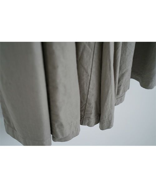 Mochi / home&miles.モチ / ホーム＆マイルズ.panel wide pants [mud grey/・1]