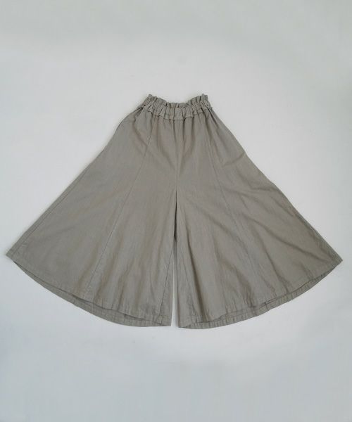 Mochi / home&miles.モチ / ホーム＆マイルズ.panel wide pants [mud grey/・1]