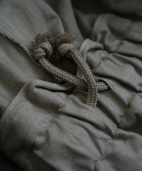 Mochi / home&miles.モチ / ホーム＆マイルズ.panel wide pants [mud grey/・1]