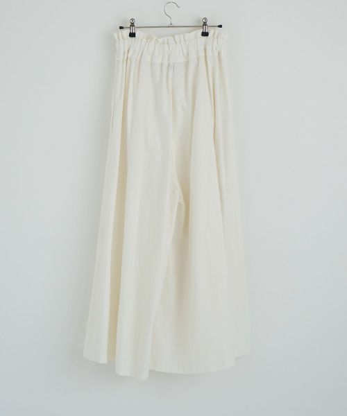 Mochi / home&miles.モチ / ホーム＆マイルズ.panel wide pants [off white]