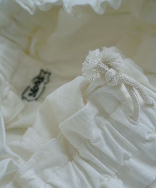 Mochi / home&miles.モチ / ホーム＆マイルズ.panel wide pants [off white]